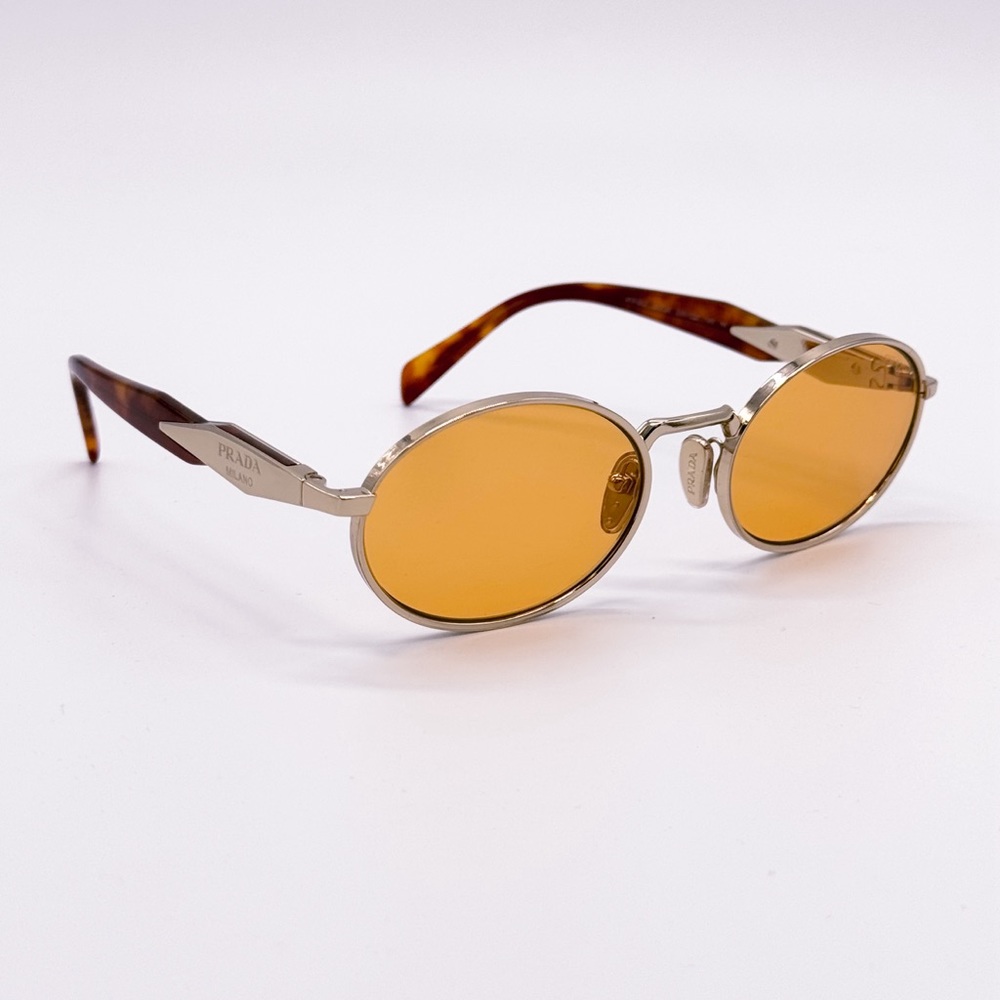 NEW PRADA PR65ZS ZVN02Z WOMEN PRADA SUNGLASSES PR 65ZS YELLOW PRADA SPR 65Z - Picture 10 of 15